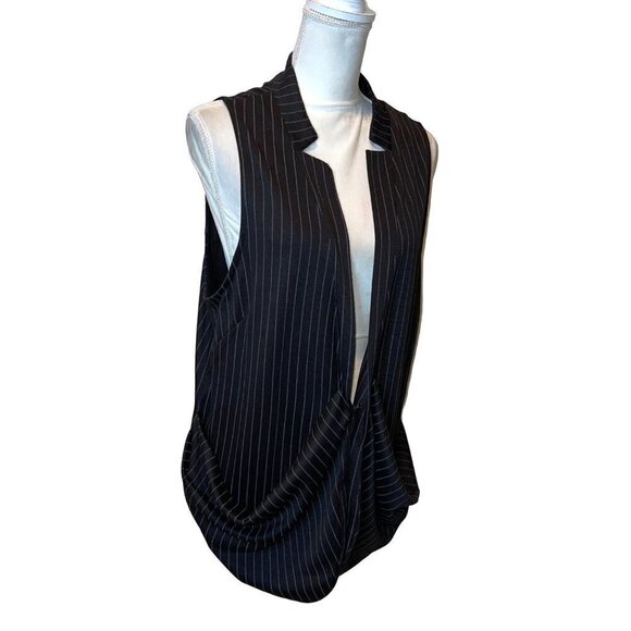 Matti Mamane Womens Iris Jacket Vest Blue Size Medium Avant Garde Israel New - Picture 3 of 15